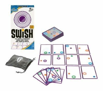 ThinkFun - Swish, Gioco di Carte per Bambini, Ragionamento e Percezione Visiva, Età 8+ Anni - 3