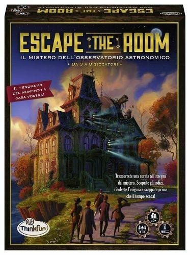 ThinkFun - Escape The Room: Il Mistero dell'Osservatorio, Gioco di Logica da Tavolo per Adulti, 3-8 Giocatori, Età 10+ Anni - 3