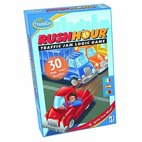 ThinkFun - Rush Hour Travel, Gioco di Logica per Bambini Età 8+ Anni