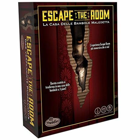 ThinkFun - Escape The Room: La Casa delle Bambole Maledetta, Gioco da Tavolo per Adulti, 1-4 Giocatori, Età 13+ Anni - 2
