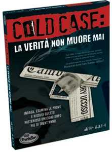 Giocattolo ThinkFun - Cold Case 1: La Verità Non Muore Mai, Gioco di Logica e Indagine per Adulti, 1-4 Giocatori, Età 14+ Anni ThinkFun