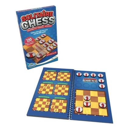 ThinkFun - Solitarie Chess, Gioco di Logica, Età 8+ Anni