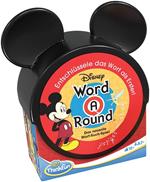 ThinkFun - Disney Word A Round, Gioco di Carte per Bambini, Parole e Abilità Linguistiche, Età 10+ Anni
