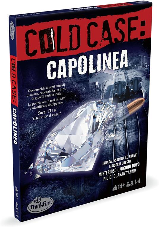 ThinkFun - Cold Case 4: Escape Room, Capolinea, Giochi da Tavolo Adulti e +14 anni, Gioco Investigativo - 2