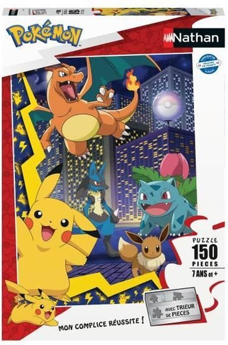 Nathan-POKEMON-Puzzle 150 pezzi - Pokémon Town