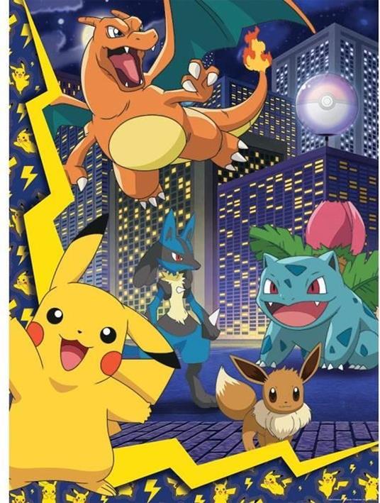 Nathan-POKEMON-Puzzle 150 pezzi - Pokémon Town - 2