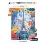 Puzzle N 1500 p - Torre Eiffel multicolore