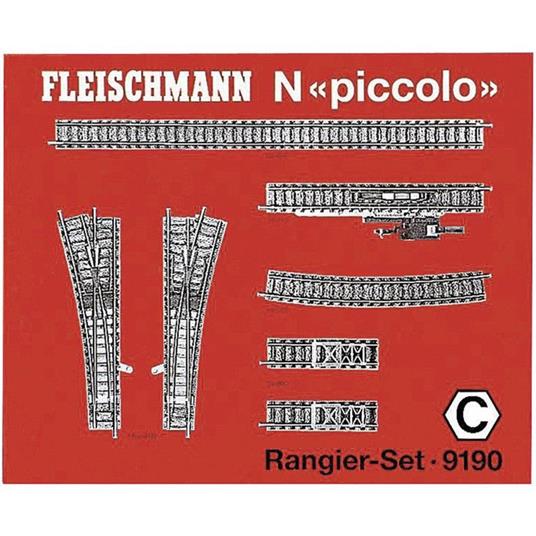 N Fleischmann piccolo (con massicciata) 9190 Kit di espansione