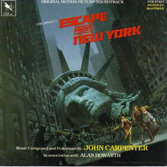 Escape from New York - CD Audio di John Carpenter