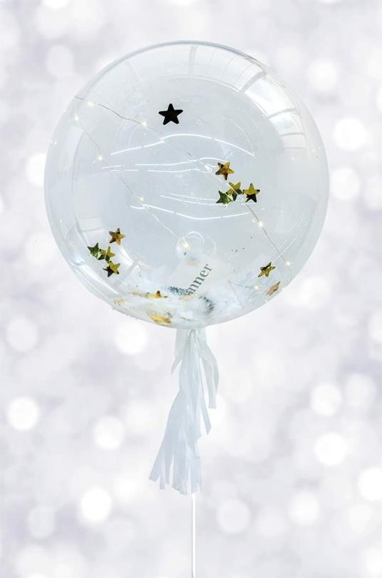 3 palloncini trasparenti bolla 40 x 4 cm - Rayher - Cartoleria e scuola