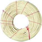 Rayher 6503500 canna dindia rattan per lavori di intrecco, qualità  alta, rotolo da 500g, diametro 3 mm, beige