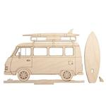 Rayher Decorazione Legno, Naturale, unica