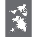 Rayher Stencil, Nylon, Grigio, unica