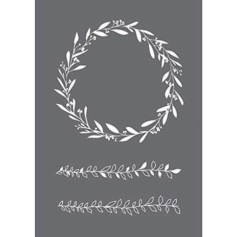 Grigio Unica Nylon Rayher Stencil 