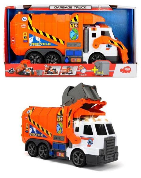 Dickie Toys. Action Series. Camion Ecologia con Luci 46 Cm - 4