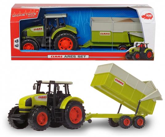 Dickie Toys. Dickie Trattore Claas Ares Set Cm. 57 - 4