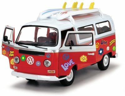 Dickie Surfer Van Cm 32 Con 2 Surf E Adesivi Per Personalizzare - 3