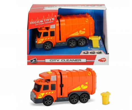 Dickie Toys. Action Series. Camion Ecologia con Luci 15 Cm - 5