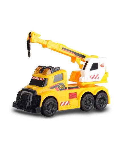 Dickie Toys. Action Series. Camion con Braccio Gru con Luci 15 Cm - 3