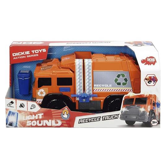 Dickie Toys. Action Series. Camion Ecologia Cm.30 Luci E Suoni - 2