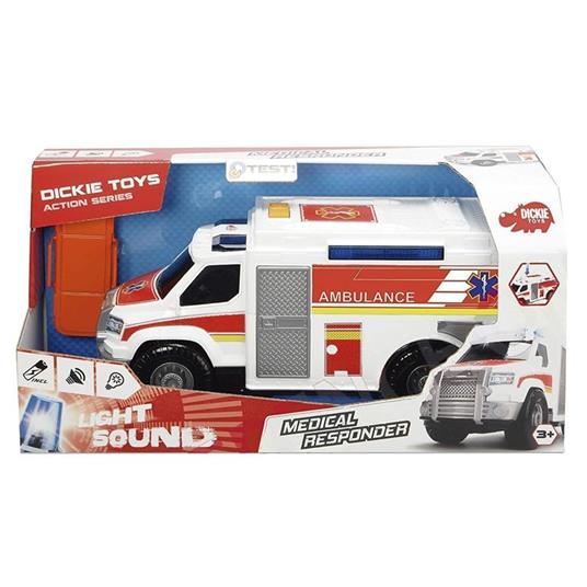 Dickie Toys. Action Series. Ambulanza Cm.30 Luci E Suoni - 14