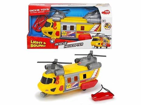Dickie Toys: City Heroes -Elicottero Cm. 30 Con Luci E Suoni - 2