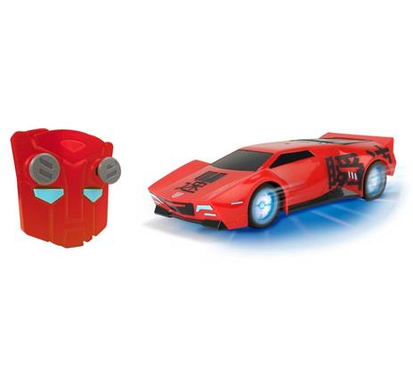Transformers. Turbo Racer Sideswipe 1:24 con Funzione Turbo, Cerchioni e Chassis con Luci e Radiocomando - 3