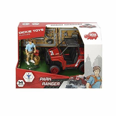 Dickie Toys. Playlife. Ranger Quad 1:24