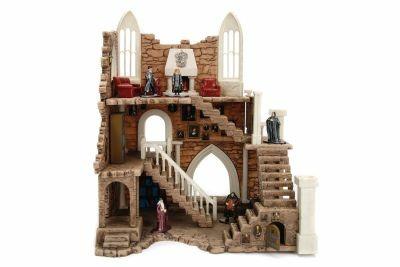 Harry Potter Torre di Grifondoro con due personaggi die cast esclusivi (Harry e Piton). Il playset misura 20x30x26 cm - 3