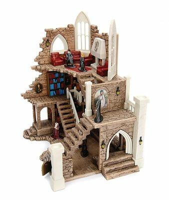 Harry Potter Torre di Grifondoro con due personaggi die cast esclusivi (Harry e Piton). Il playset misura 20x30x26 cm - 5