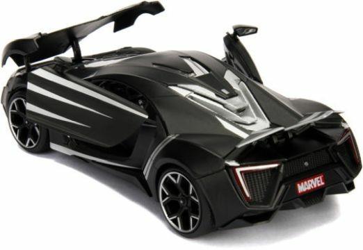 Black Panther & Lykan Hypersport, Scala 1/24 - 4