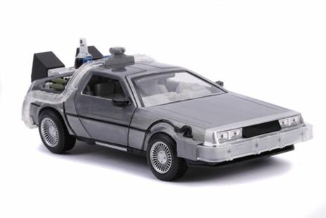 Jada TOYS Time Machine Ritorno al Futuro 2 in scala 1:24 con luci die cast, + 8 anni, 253255021 - 5