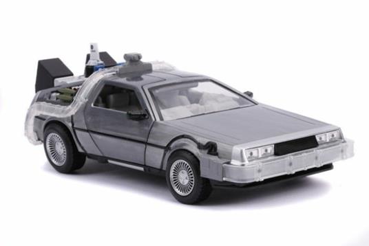 Jada TOYS Time Machine Ritorno al Futuro 2 in scala 1:24 con luci die cast, + 8 anni, 253255021 - 5