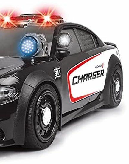 Dickie Toys City Heroes -Dodge Carger Police Cm. 33 Con Luci E Suoni - 3