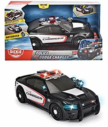 Dickie Toys City Heroes -Dodge Carger Police Cm. 33 Con Luci E Suoni - 4