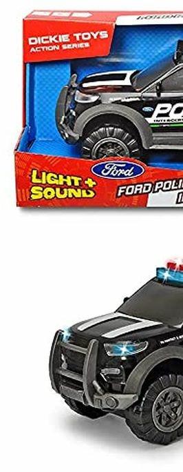 Dickie Toys City Heroes -Ford Police Interceptor Cm. 30 Con Luci E Suoni - 2
