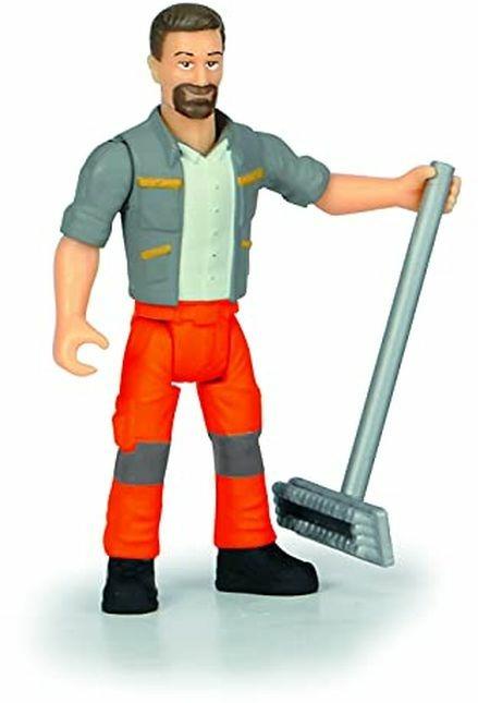 Dickie Toys Spazzatrice Stradale Karcher In Scala 1 24, Cm. 19,5 - 5