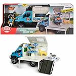Dickie Toys Animal Rescue Van Con Iveco Van In Scala 1 24 Con Personaggio E Animali