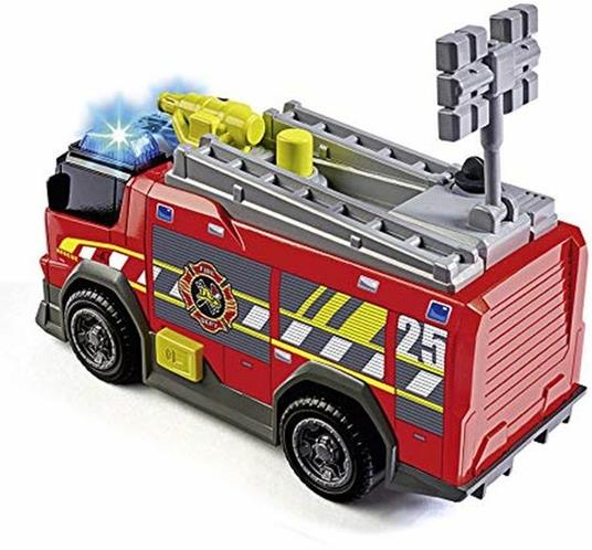 Dickie Toys City Heroes Camion Pompieri Cm.15 Con Luci E Suoni - 3
