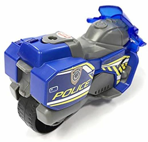 Dickie Toys City Heroes Moto Police Cm. 15 Con Luci E Suoni - 4