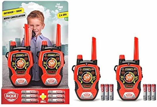 Dickie Toys Walkie Talkie Fun 80 Mt Rossi - 5