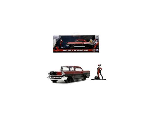 DC Comics Diecast Models 1/32 Harley Quinn 1957 Chevy Bel Air Jada Toys