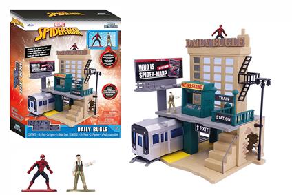 Jada Marvel Spider-Man Nano Scene Daily Bugle