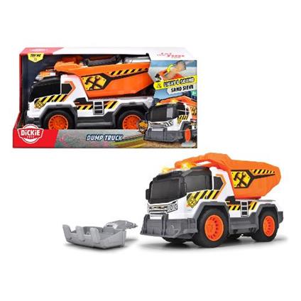 Camion Dump Truck luci e suoni DICKIE 203306025