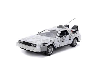 Ritorno Al Futuro Diecast Model 1/24 Macchina Del Tempo Frost Jada Toys
