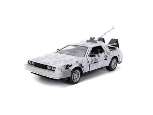 Ritorno Al Futuro Diecast Model 1/24 Macchina Del Tempo Frost Jada Toys