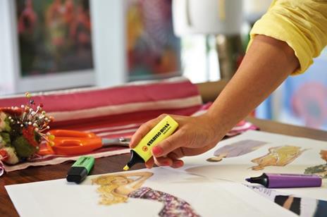 Evidenziatore - STABILO BOSS ORIGINAL - Pack da 2 - Giallo/Arancio - 7