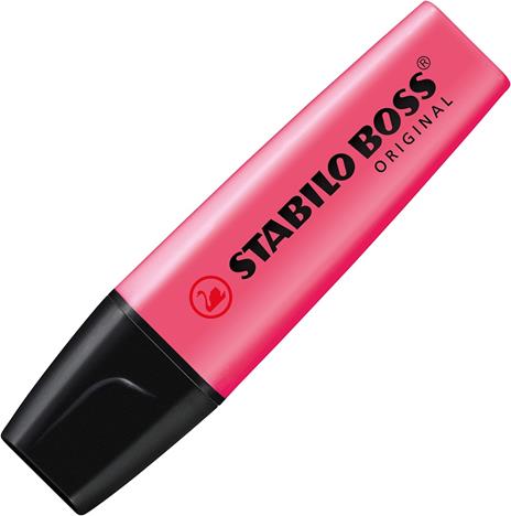 Evidenziatore - STABILO BOSS ORIGINAL - Pack da 2 - Giallo/Rosa - 4