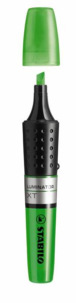 Evidenziatore - STABILO LUMINATOR - lunga durata e doppio tratto (2 + 5 mm) - Verde
