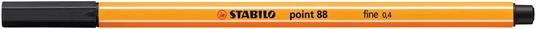 Fineliner - STABILO point 88 - Pack da 3 - Nero - 2
